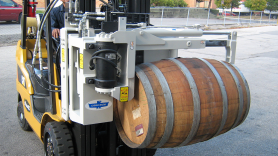 Cascade - Wine Barrel Handler forklift attachment