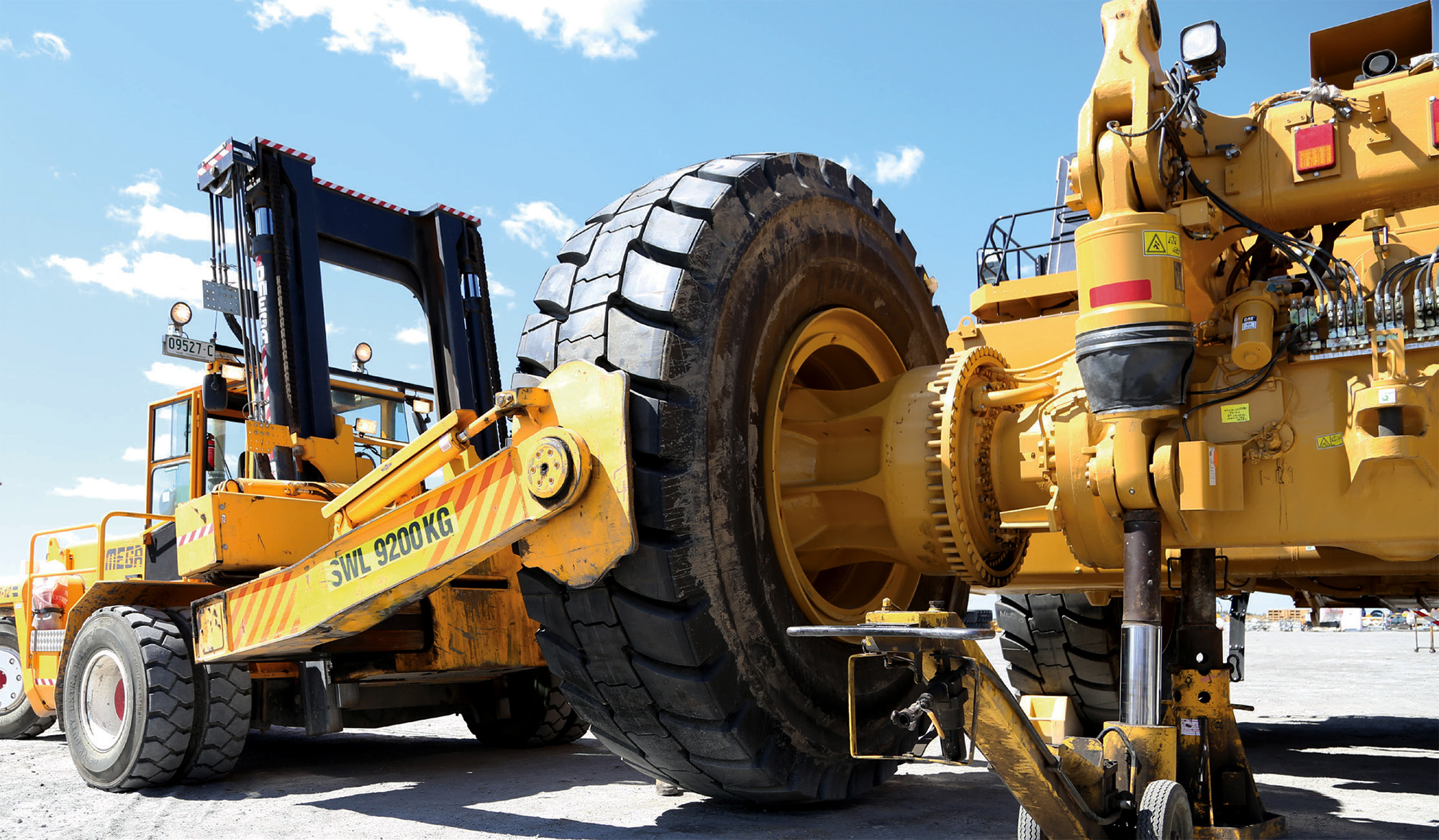 Even heavy tire handling can benefit greatly from Cascade efficiency.
